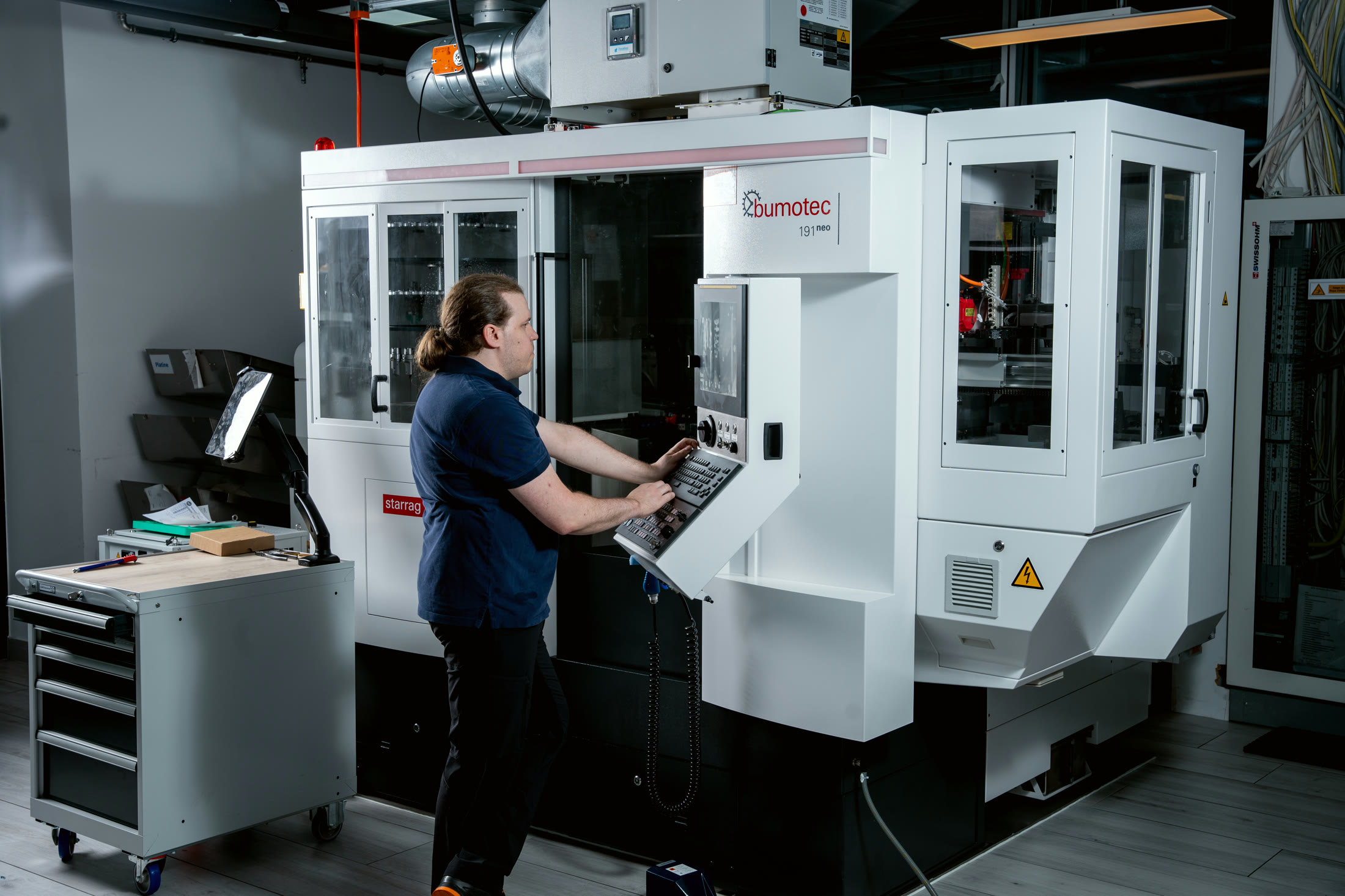 Precision metal components at the Geneva facility